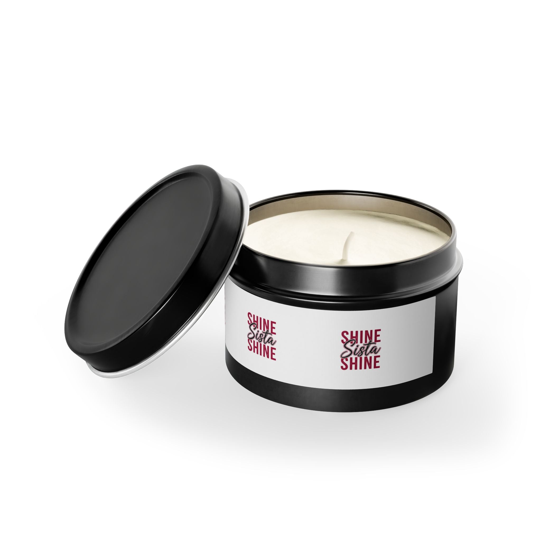 Shine Sista Shine Tin Candles, Scented Candle Gifts, Home Decor, Aromatherapy, Relaxation, Birthday Candles
