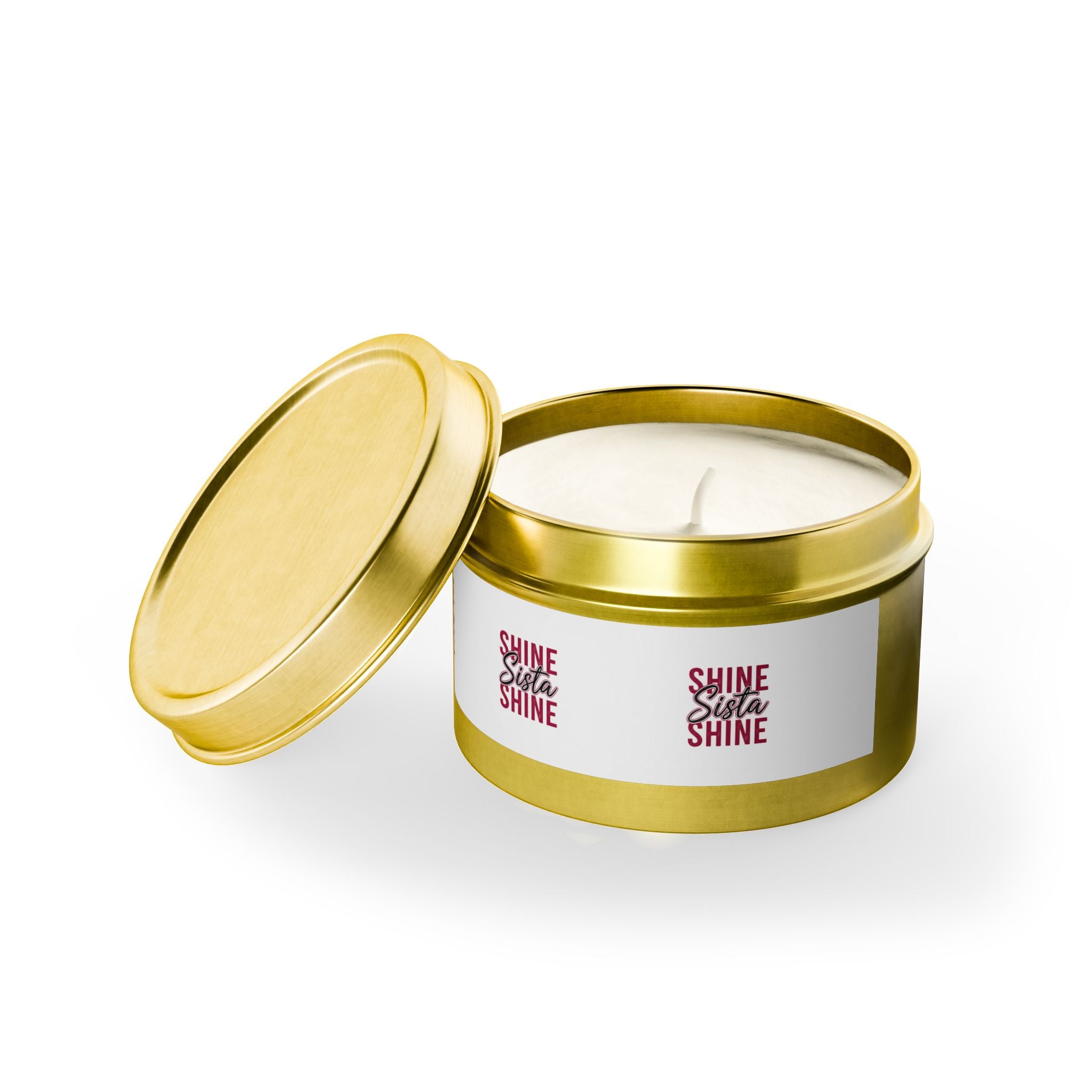 Shine Sista Shine Tin Candles, Scented Candle Gifts, Home Decor, Aromatherapy, Relaxation, Birthday Candles