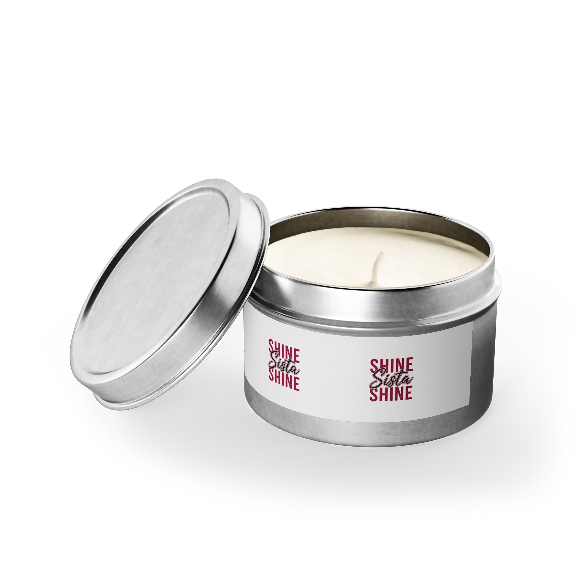 Shine Sista Shine Tin Candles, Scented Candle Gifts, Home Decor, Aromatherapy, Relaxation, Birthday Candles