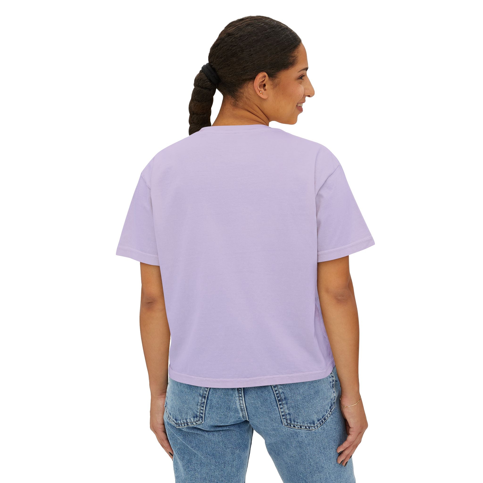 Empowering Women's Boxy Tee - Move Your Body Sista, Casual Workout Shirt, Gift for Fitness Lovers, Self-Care Apparel, Motivational Clothing