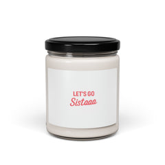 Motivational Scented Soy Candle, 9oz - Perfect Gift for Sisters, Friendship, Relaxation, Celebrations, Home Decor