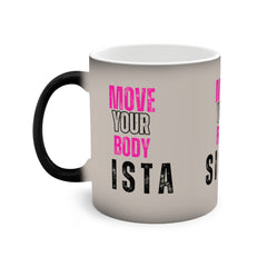 Color-Changing Motivational Mug, Fun Coffee Cup, Fitness Gift, Unique Tea Mug, Personalized Present, Inspirational Drinkware